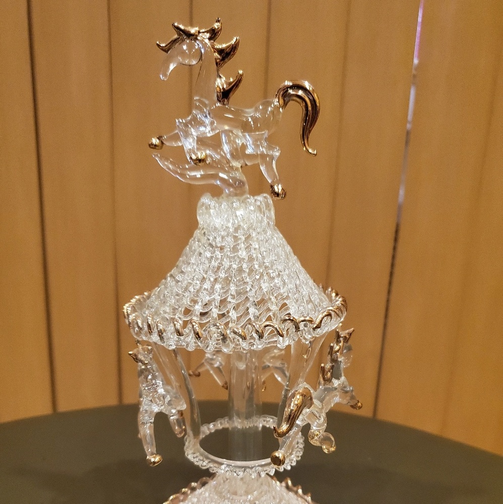 Blown Glass Carosel